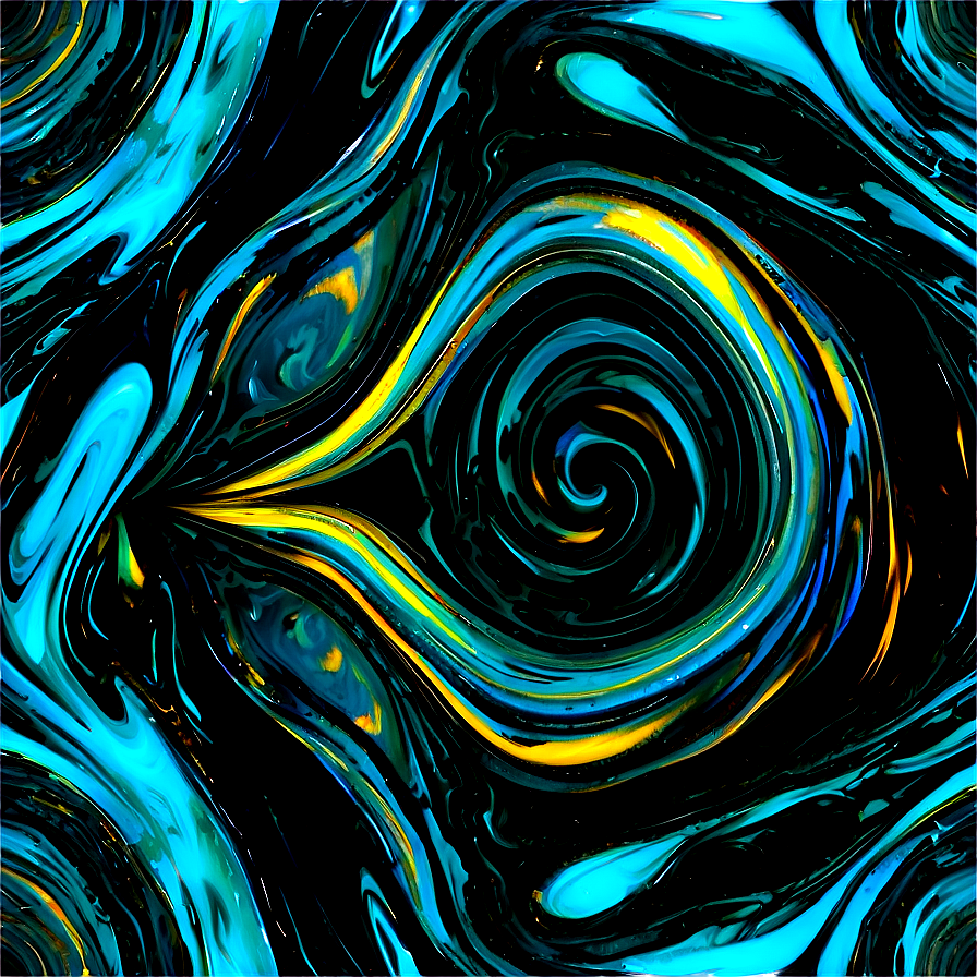 Teal Marble Swirls Png Nen4 PNG Image