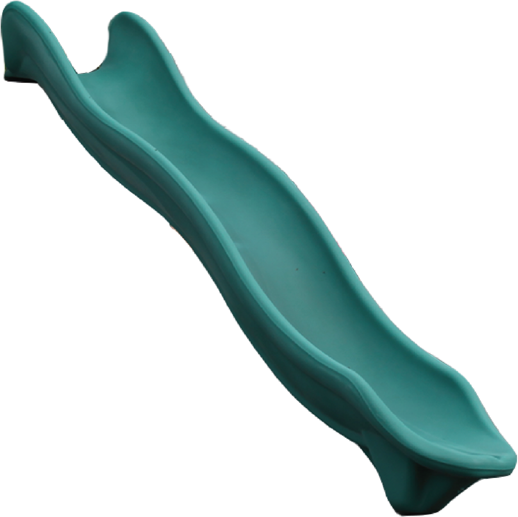 Teal Playground Slide PNG Image