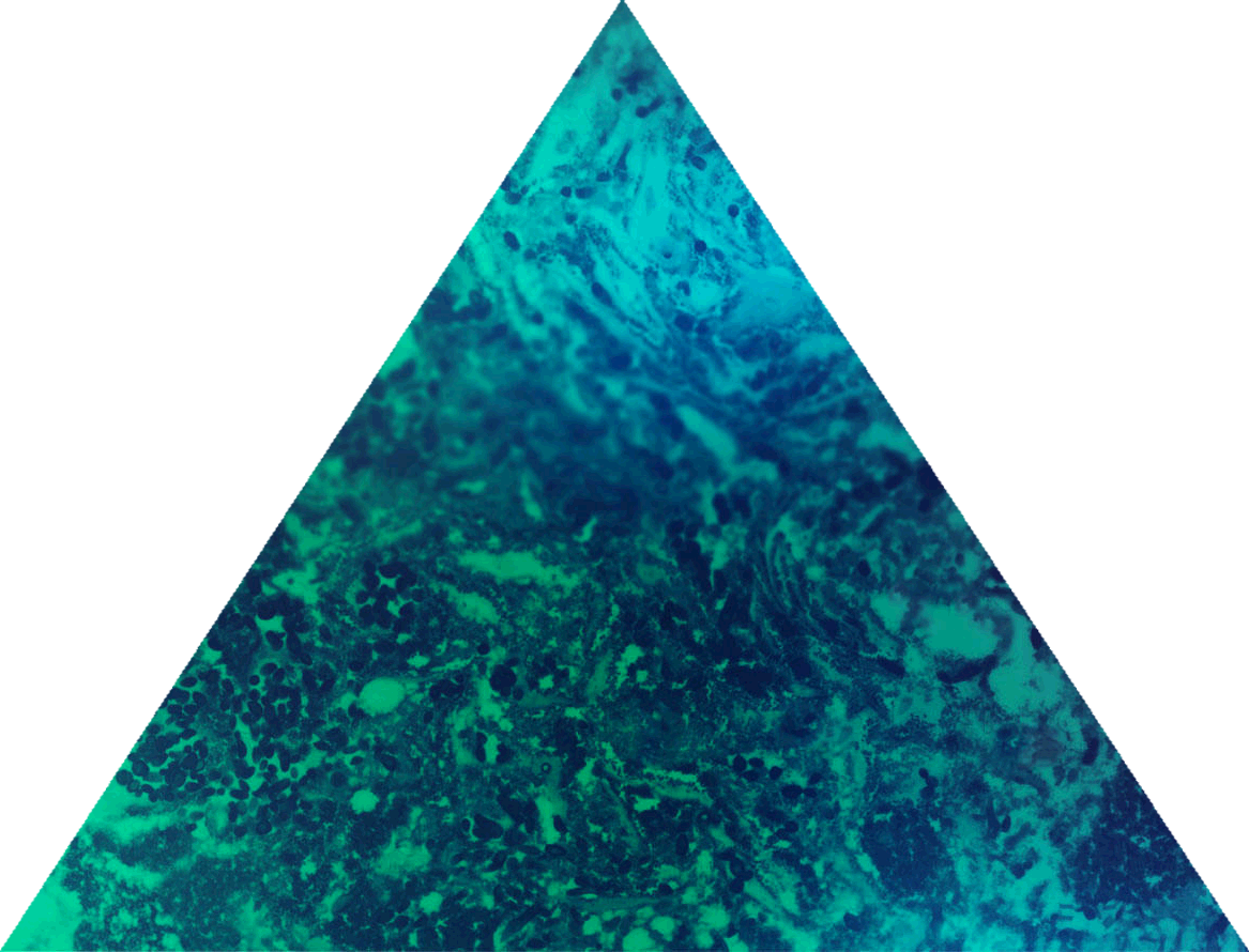 Teal Triangle Abstract Texture PNG Image