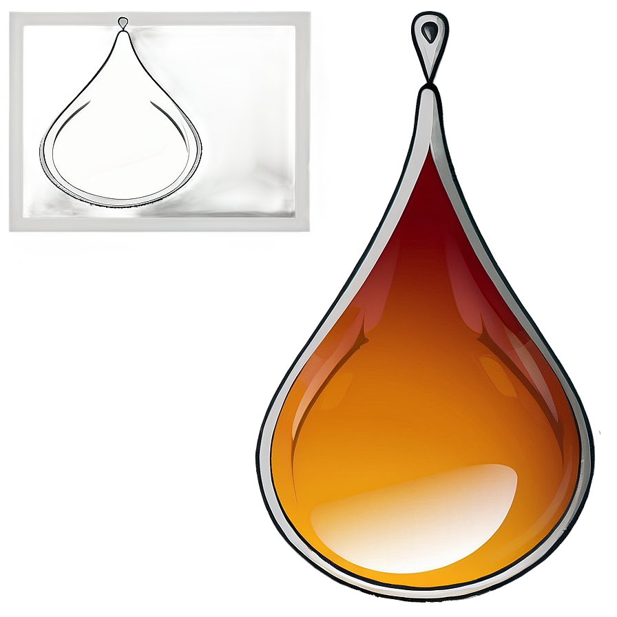 Teardrop Outline Png Wff90 PNG Image