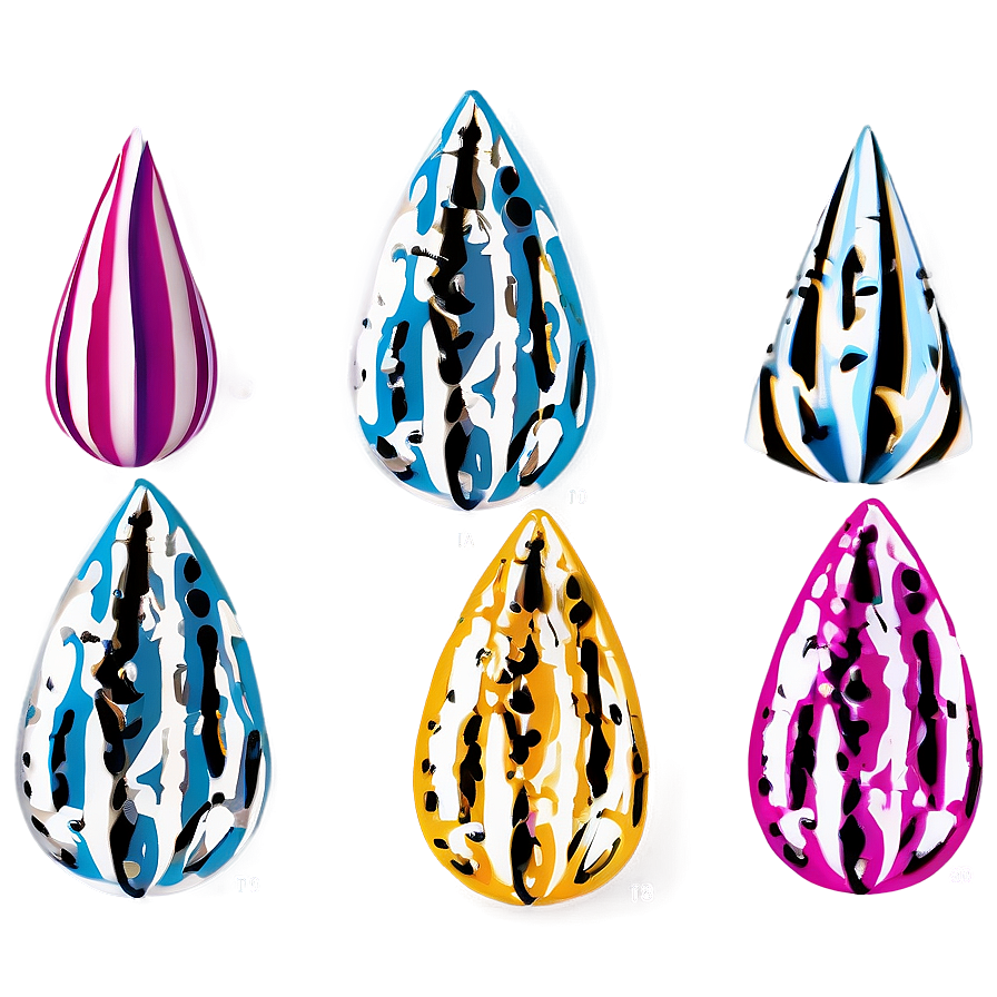 Teardrop Pattern Png 73 PNG Image