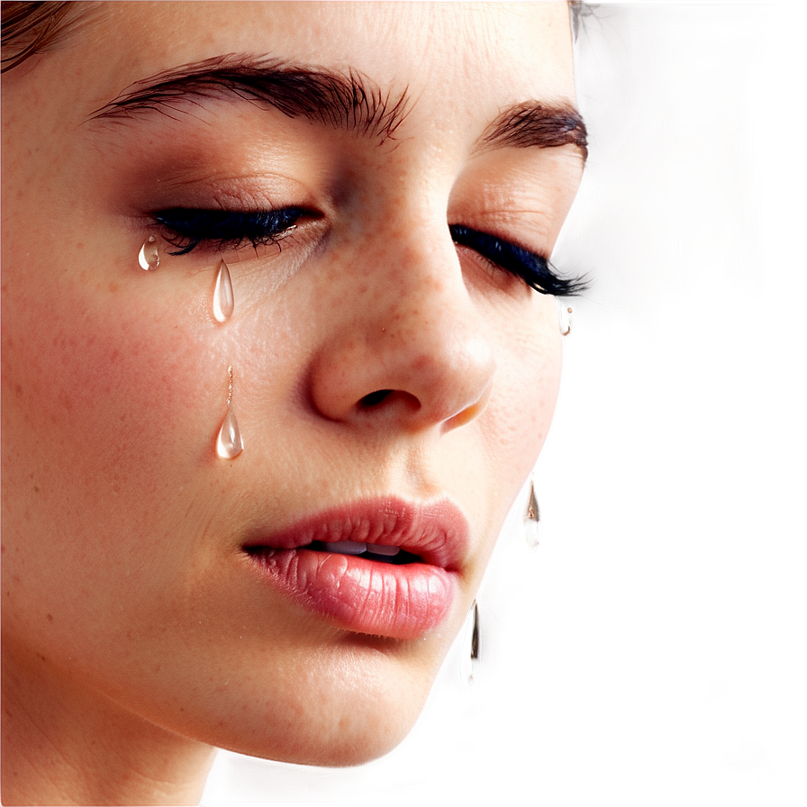 Tears On Cheek Png Dks35 PNG Image