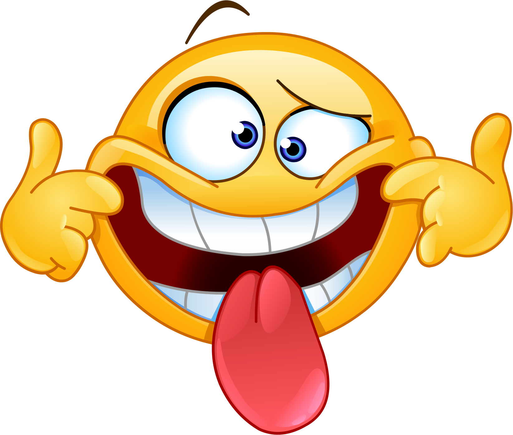 Teasing Emoji Sticking Out Tongue PNG Image