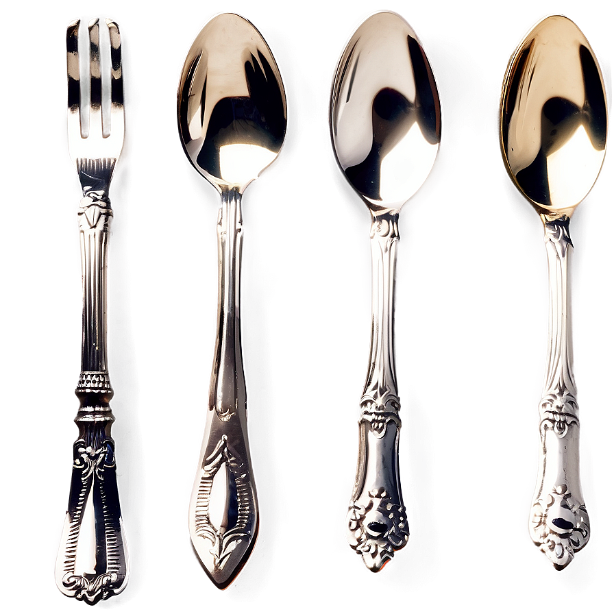 Teaspoon Set Png Oag67 PNG Image