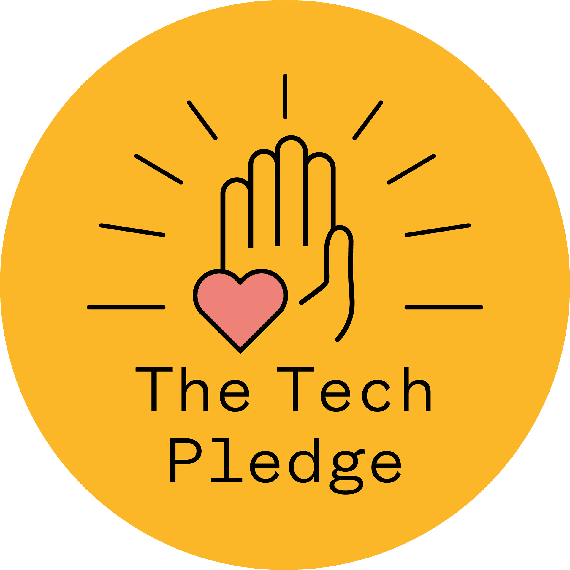 Tech Pledge Icon PNG Image