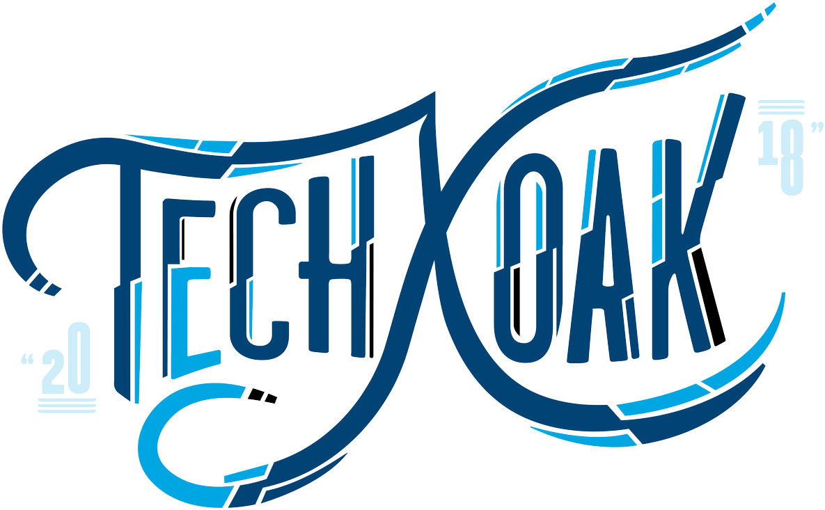 Tech X Oak Logo Design PNG Image