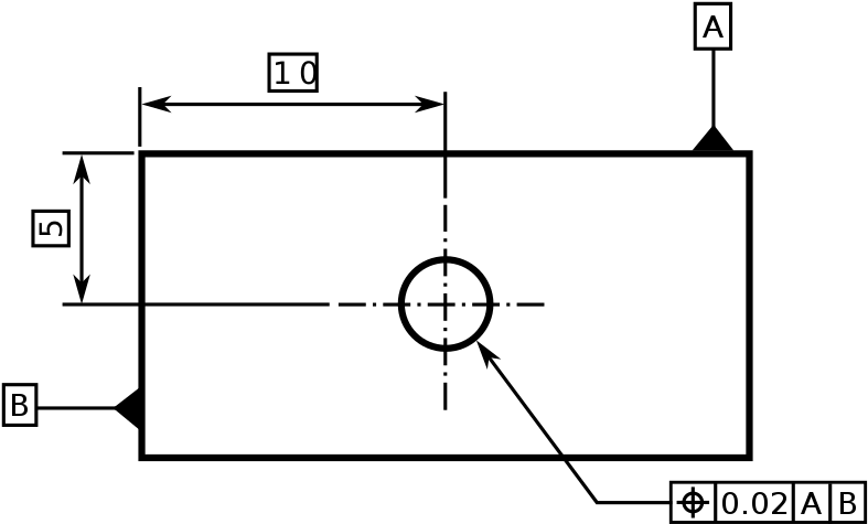 Technical Drawing Dimensionsand Tolerances PNG Image