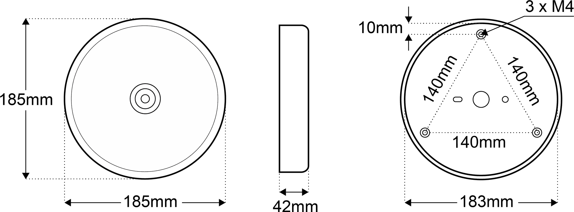 Technical Drawing Rounded Rectangle Object PNG Image