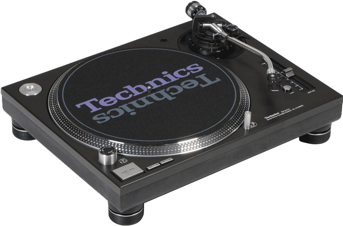 Technics Turntable Professional D J Gear PNG Image