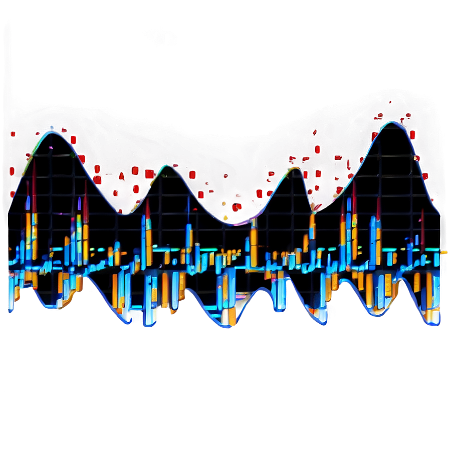 Techno Music Wave Png Udx PNG Image