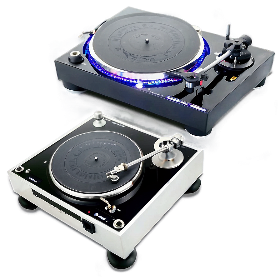 Techno Turntable Setup Png 16 PNG Image