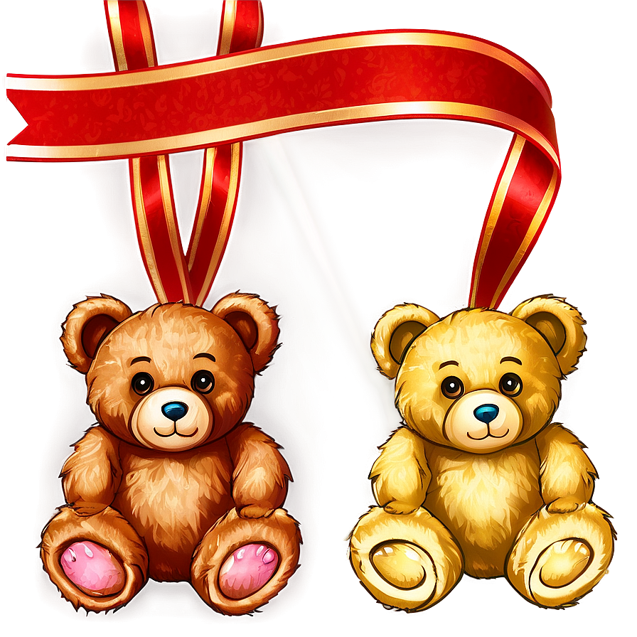 Teddy Bear With Bow Png 05212024 PNG Image