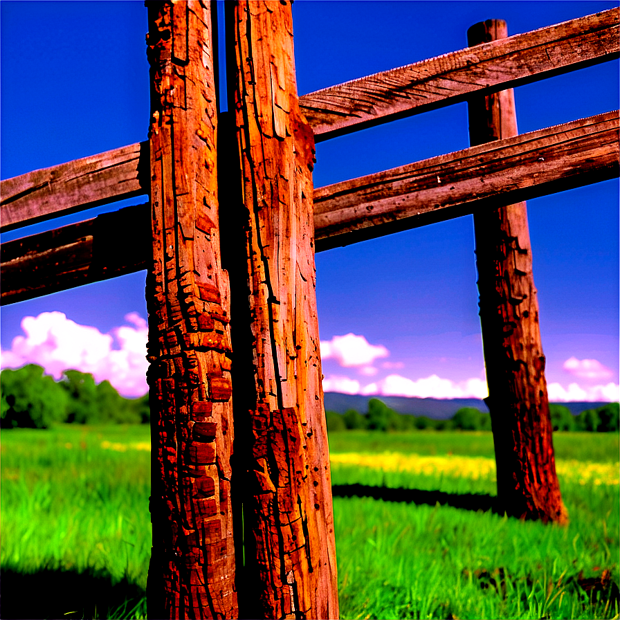 Telephone Pole In Nature Png 06132024 PNG Image