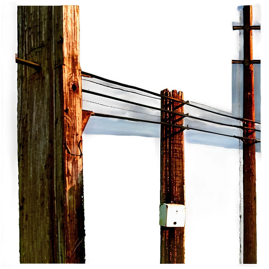 Telephone Pole In Rural Setting Png 98 PNG Image