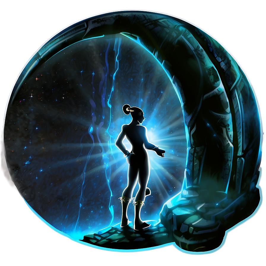 Teleportation Portal Art Png Kai44 PNG Image