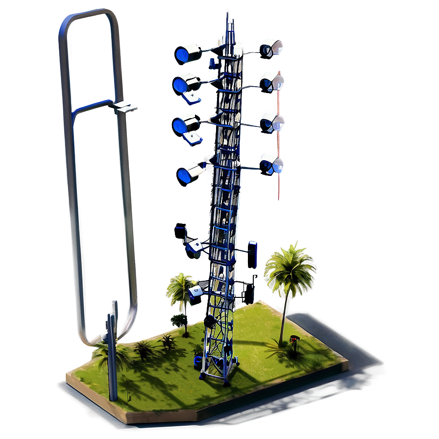 Temporary Cell Tower Png Wmy PNG Image