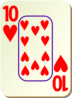 Ten_of_ Hearts_ Playing_ Card PNG Image