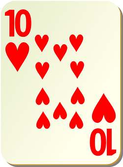 Ten_of_ Hearts_ Playing_ Card PNG Image