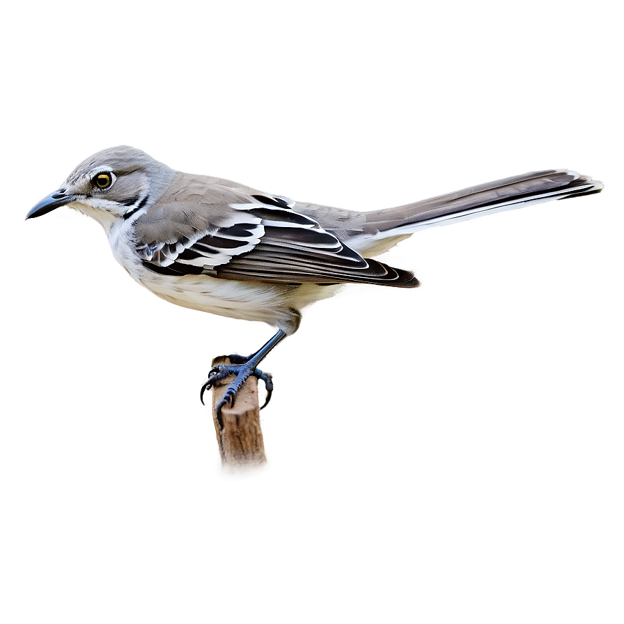 Tennessee State Bird Mockingbird Png 06122024 PNG Image