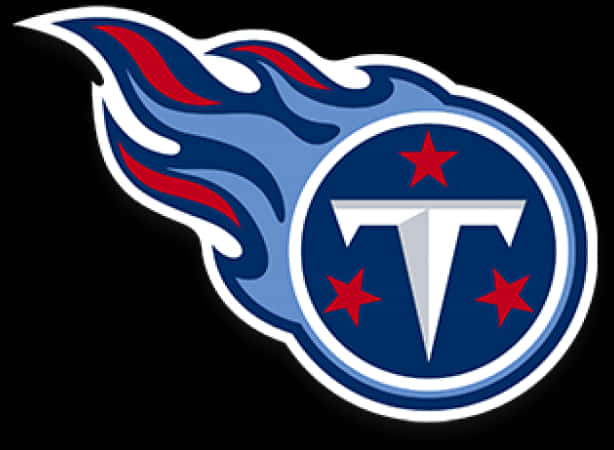 Tennessee Titans Logo Flame Design PNG Image