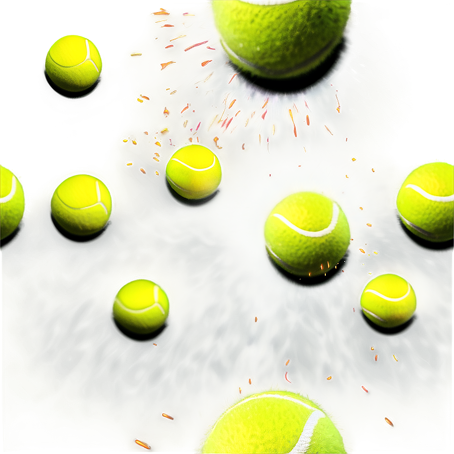 Tennis Ball On Fire Png 24 PNG Image