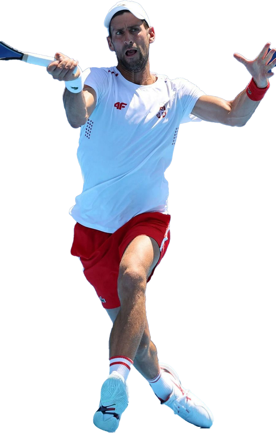 Tennis Player Forehand Action Shot.png PNG Image