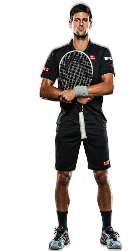 Tennis Player Ready Position PNG Image