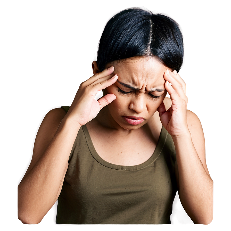 Tension Headache Illustration Png 06202024 PNG Image