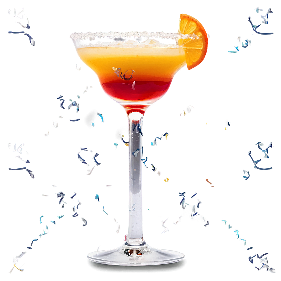 Tequila Sunrise Cocktail Png Wjo PNG Image