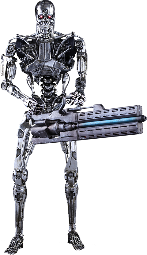 Terminator T800 Model PNG Image