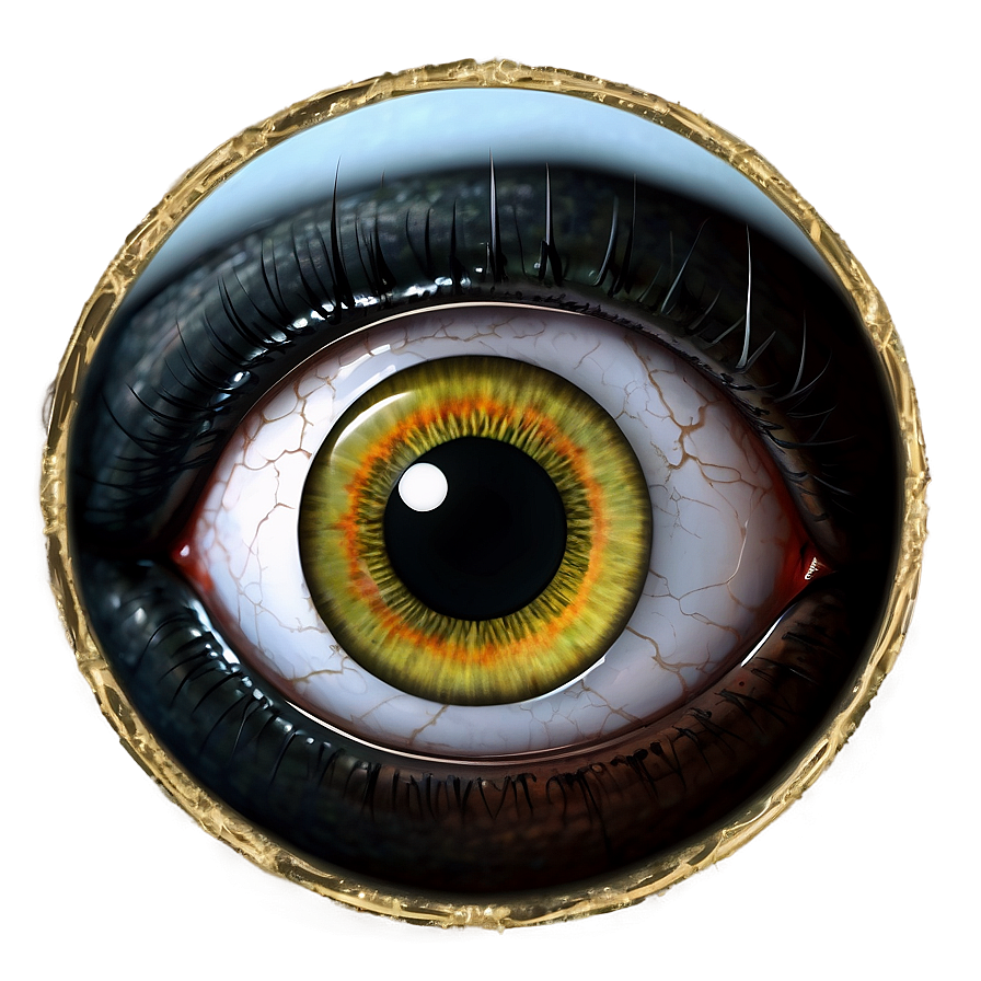 Terrifying Eyes Design Png 05252024 PNG Image