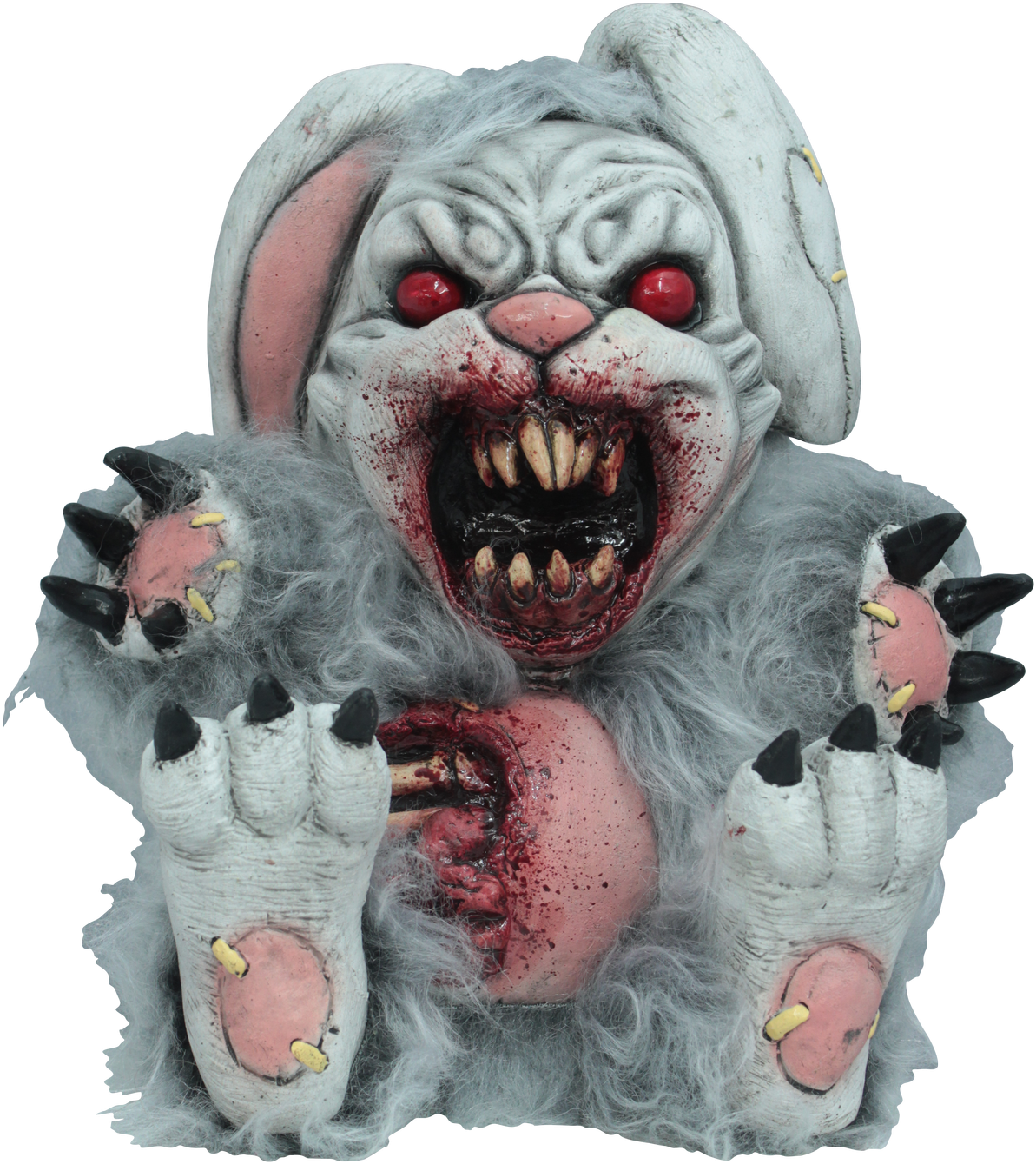 Terrifying Rabbit Creature PNG Image