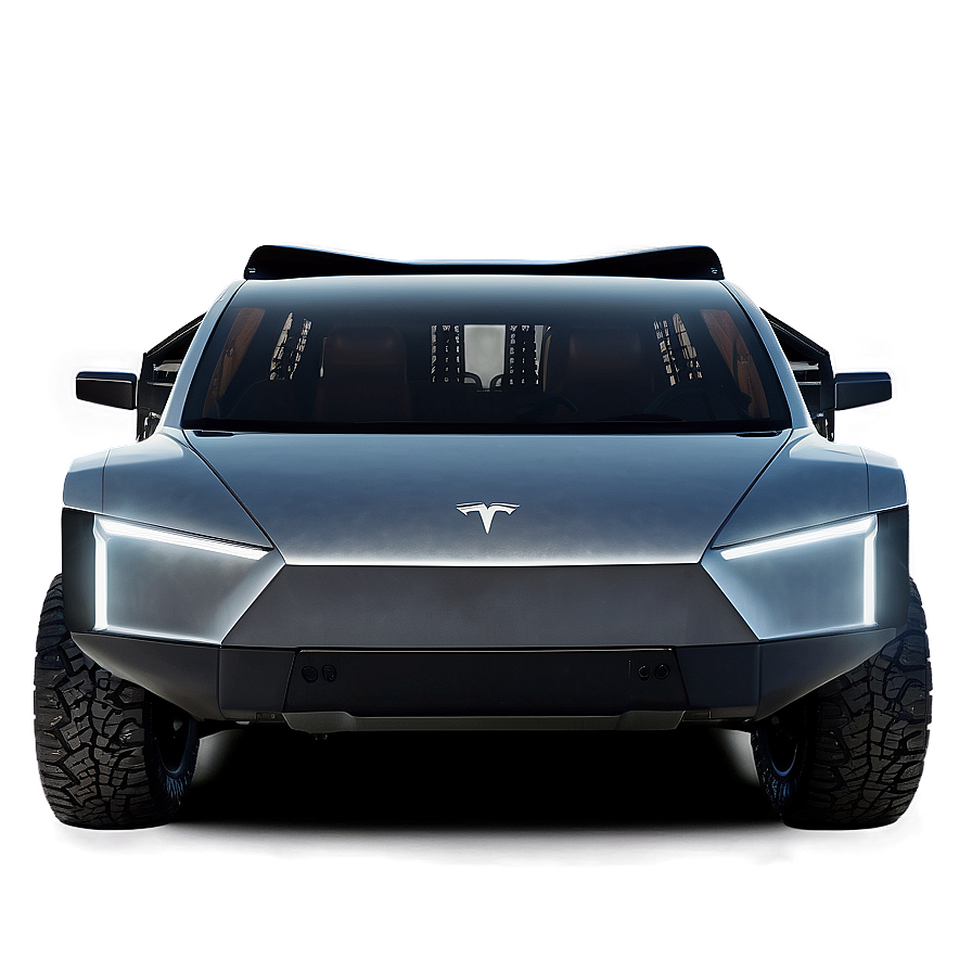 Tesla Cybertruck With Open Doors Png 06122024 PNG Image