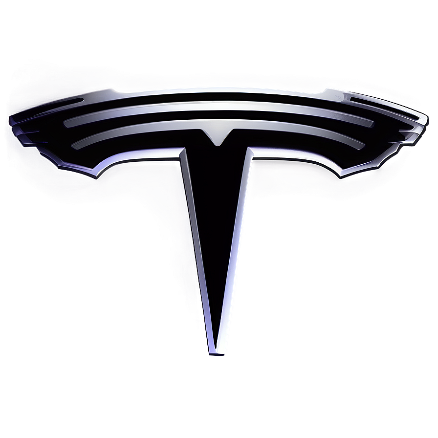 Tesla Logo Silhouette Png 05252024 PNG Image