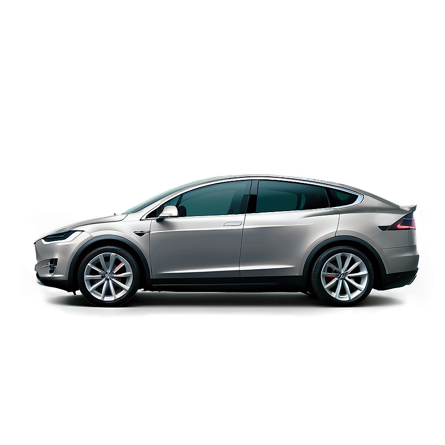 Tesla Model X Matte Finish Png Vta PNG Image