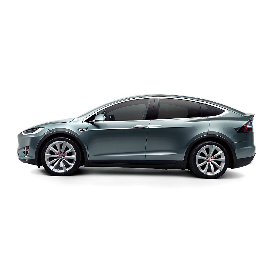 Tesla Model X Performance Edition Png Log PNG Image