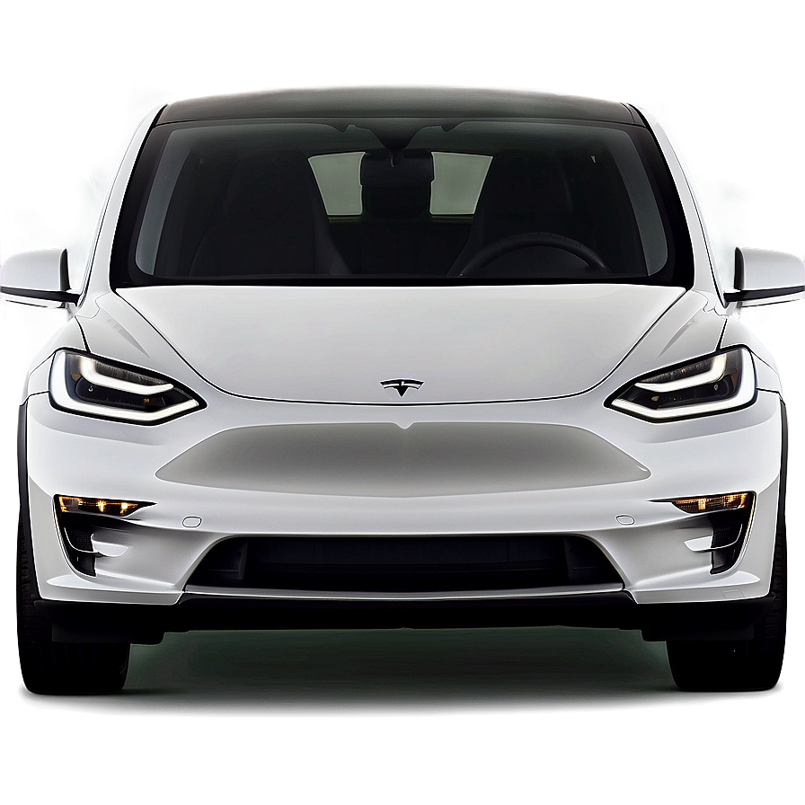 Tesla Model Y Driving At Night Png Jol4 PNG Image