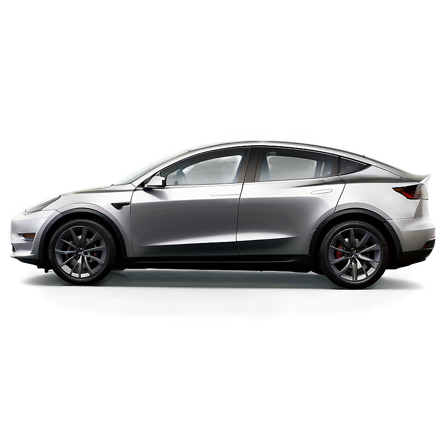 Tesla Model Y Midnight Silver Png Qsw PNG Image