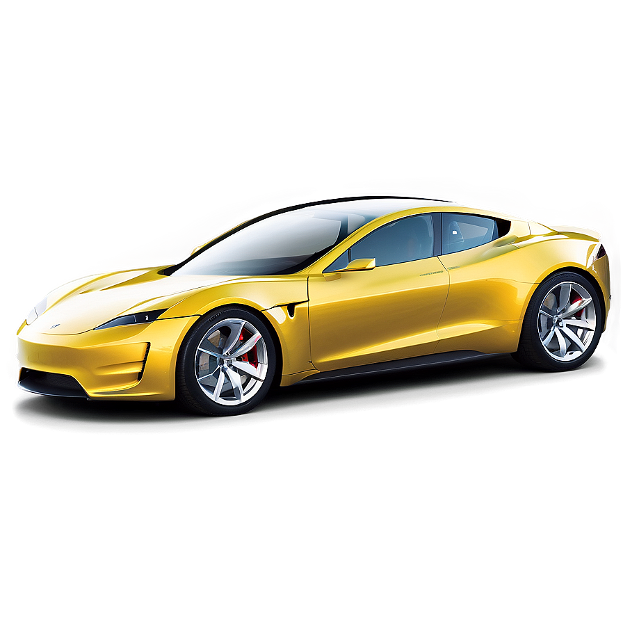 Tesla Roadster Full Speed On Track Png 06292024 PNG Image