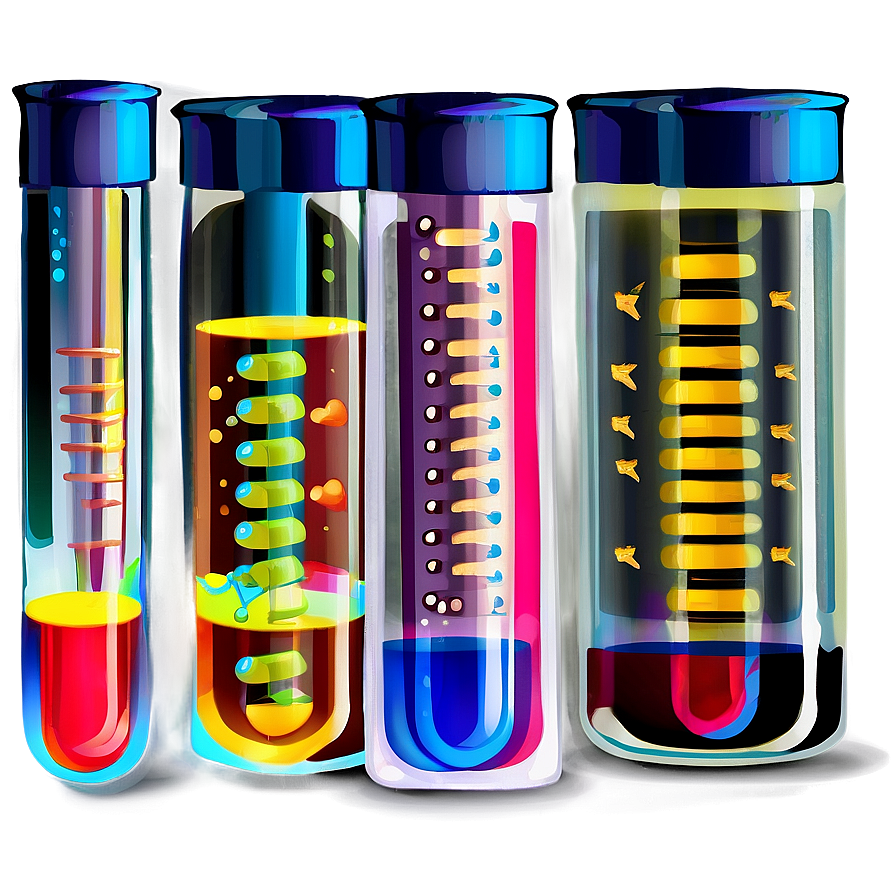 Test Tubes C PNG Image