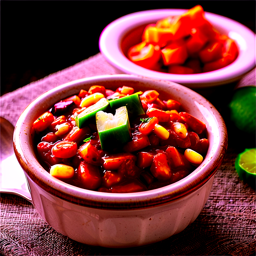 Tex-mex Baked Beans Png 06272024 PNG Image