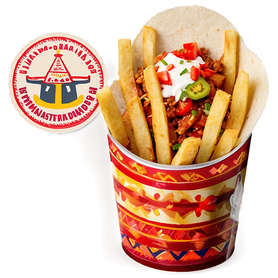 Tex-mex Fries Fiesta Png Vkk23 PNG Image