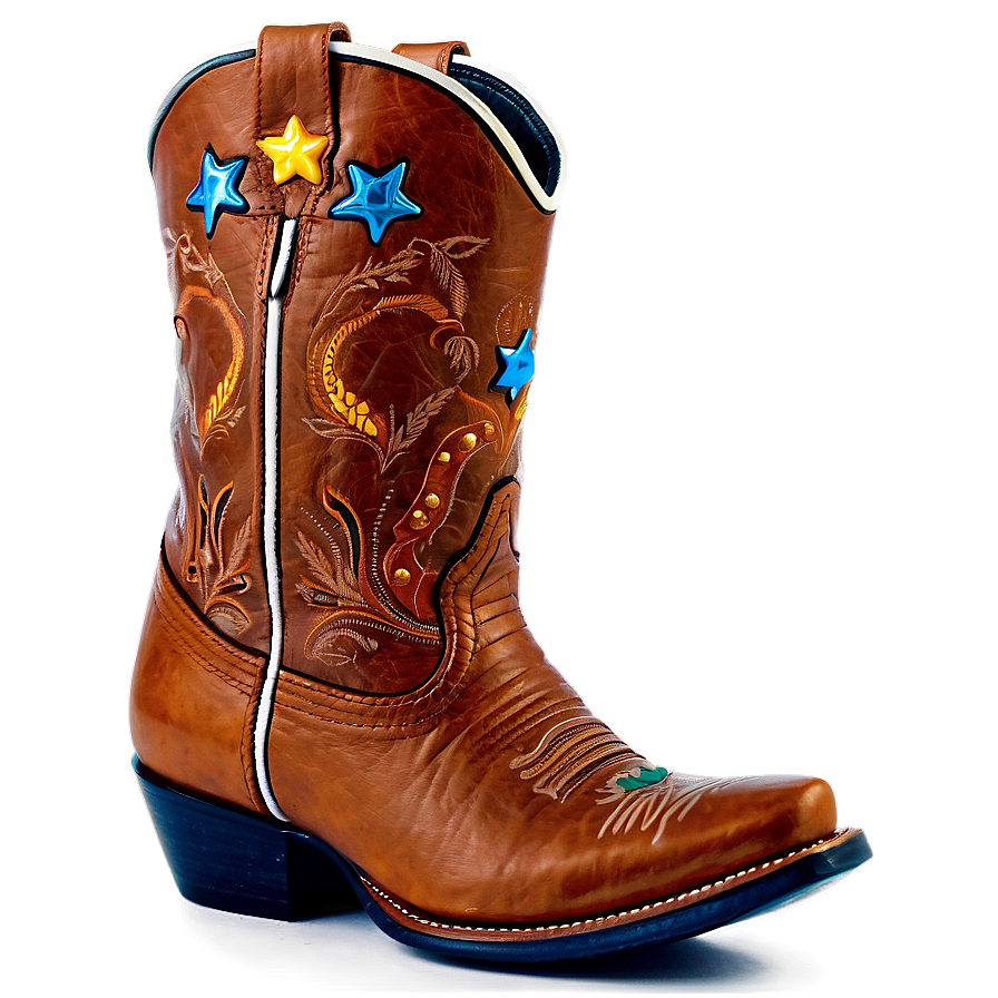 Texas Cowboy Boot Png 05232024 PNG Image