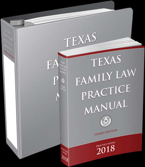 Texas Family Law Practice Manual Third Edition2018 PNG Image