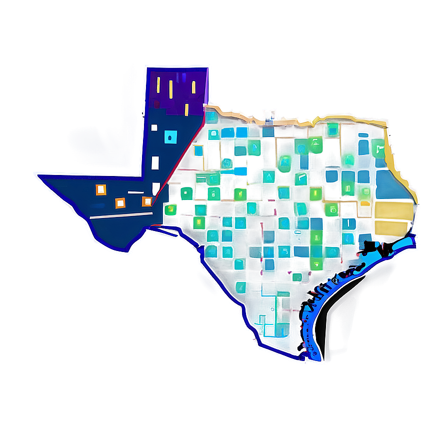 Texas Outer Line Png Aqf4 PNG Image