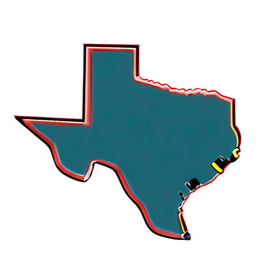 Texas Outline Vector Png 05252024 PNG Image