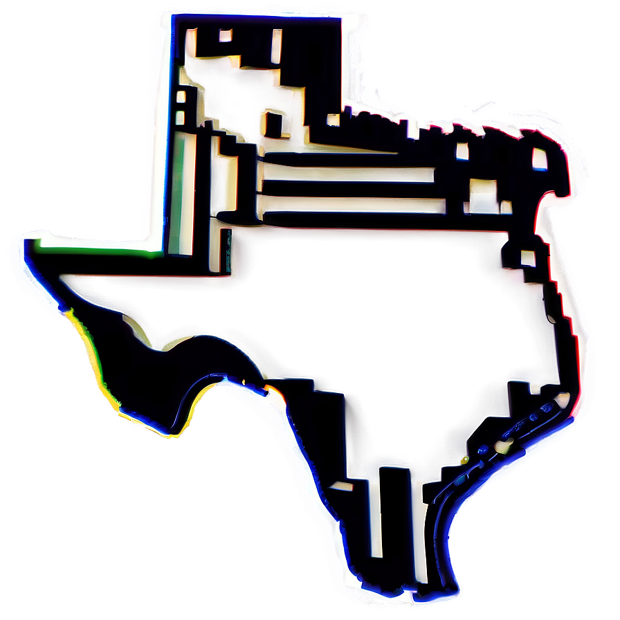 Texas Outline Vector Png 05252024 PNG Image