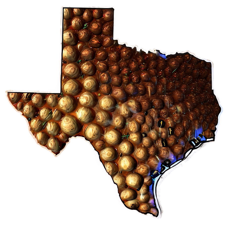 Texas State Borderline Png Xgp PNG Image