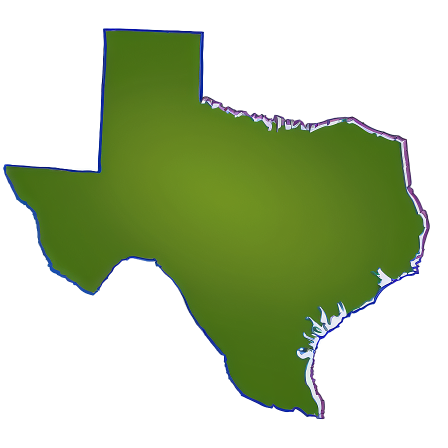 Texas Usa State Outline Png 83 PNG Image