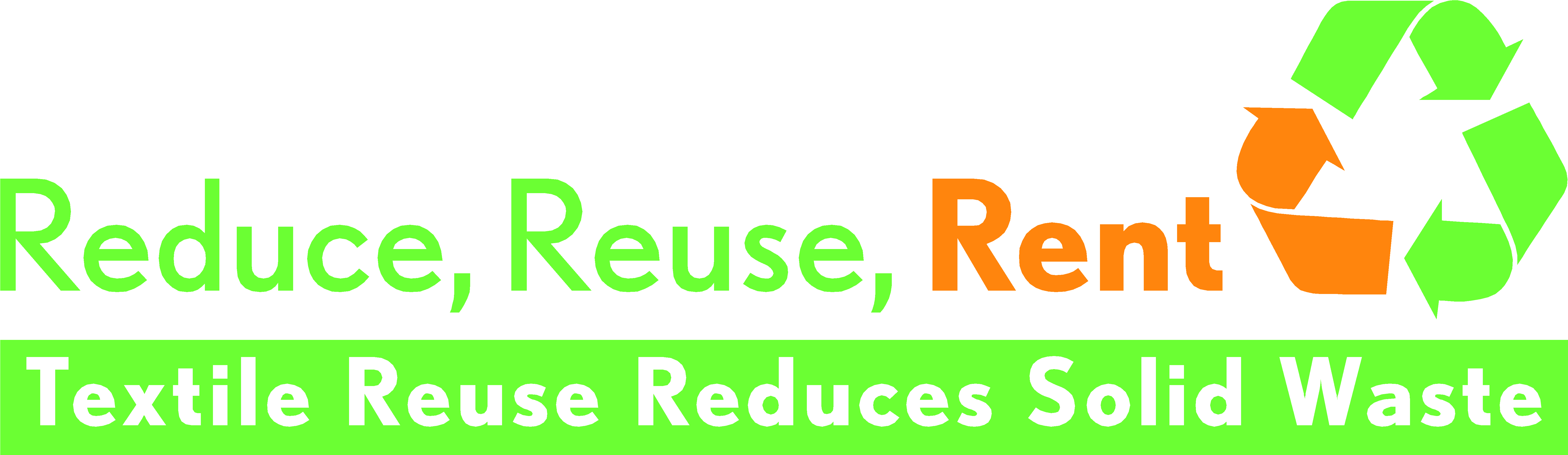 Textile Recycling Slogan PNG Image